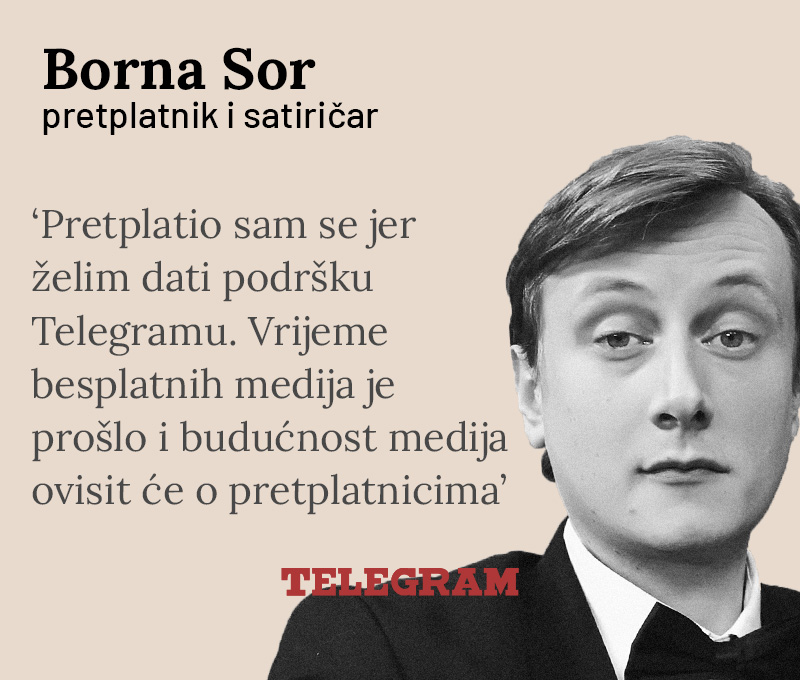 Borna Sor - pretplatnik i satiričar
