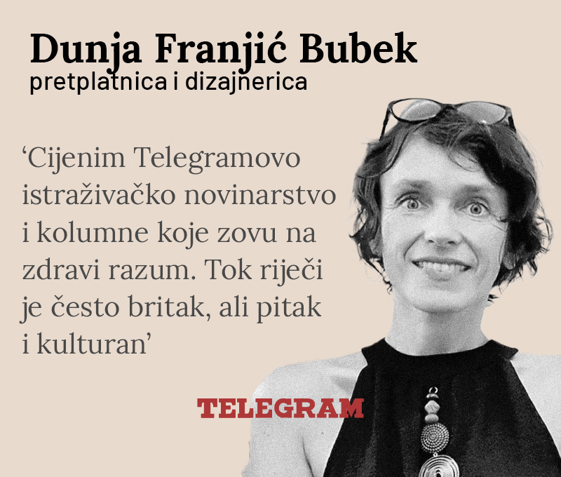 Dunja Franjić Bubek - pretplatnica i dizajnerica