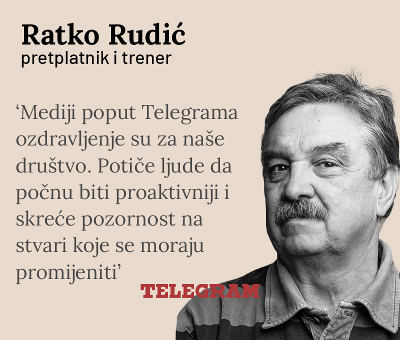Ratko Rudić - pretplatnik i trener