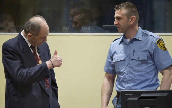 Izricanje presude generalu Tolimiru na Haškom sudu (AFP)