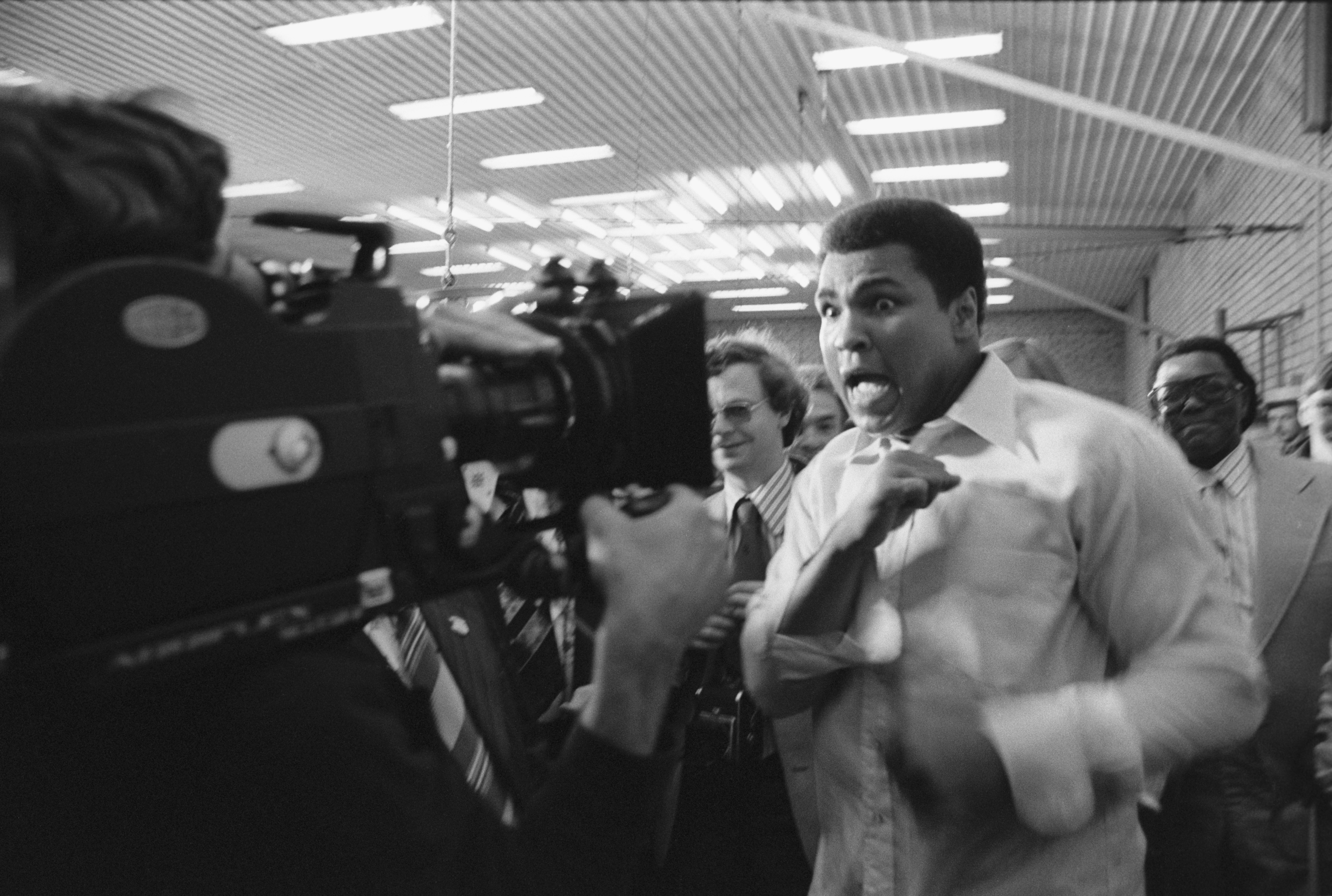 American legendary boxer Muhammad Ali (Cassius Marcellus Clay) visiting Moscow., Image: 86583435, License: Rights-managed, Restrictions: Vyat-K01_0320, Model Release: no, Credit line: Profimedia, Sputnik