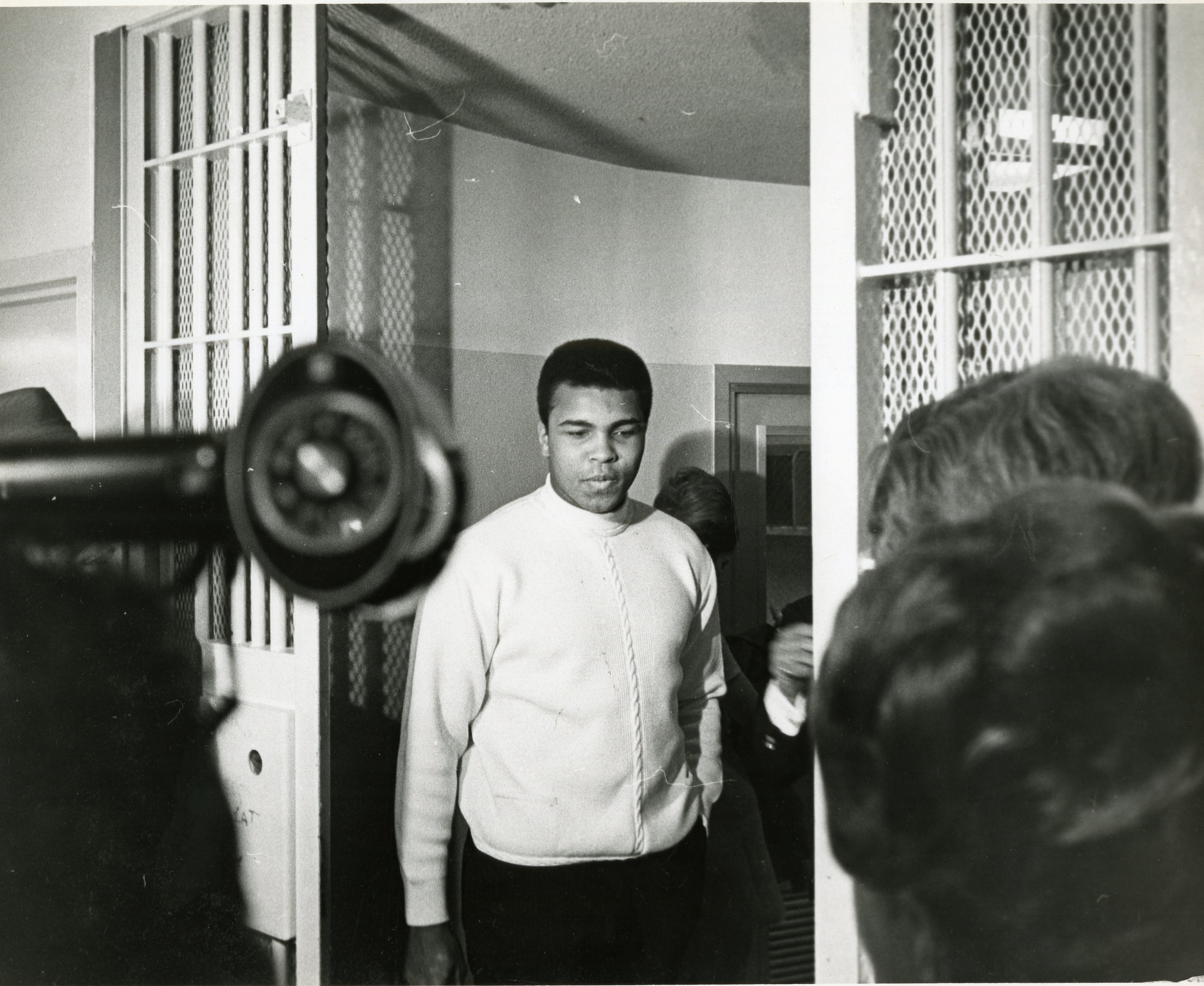 Dec. 12, 1968 - Florida, U.S. - December 12, 1968: Muhammad Ali at a Miami jail after being stopped on a traffic violation., Image: 256440678, License: Rights-managed, Restrictions: * Florida Sun Sentinel Rights OUT *, Model Release: no, Credit line: Profimedia, Zuma Press - News