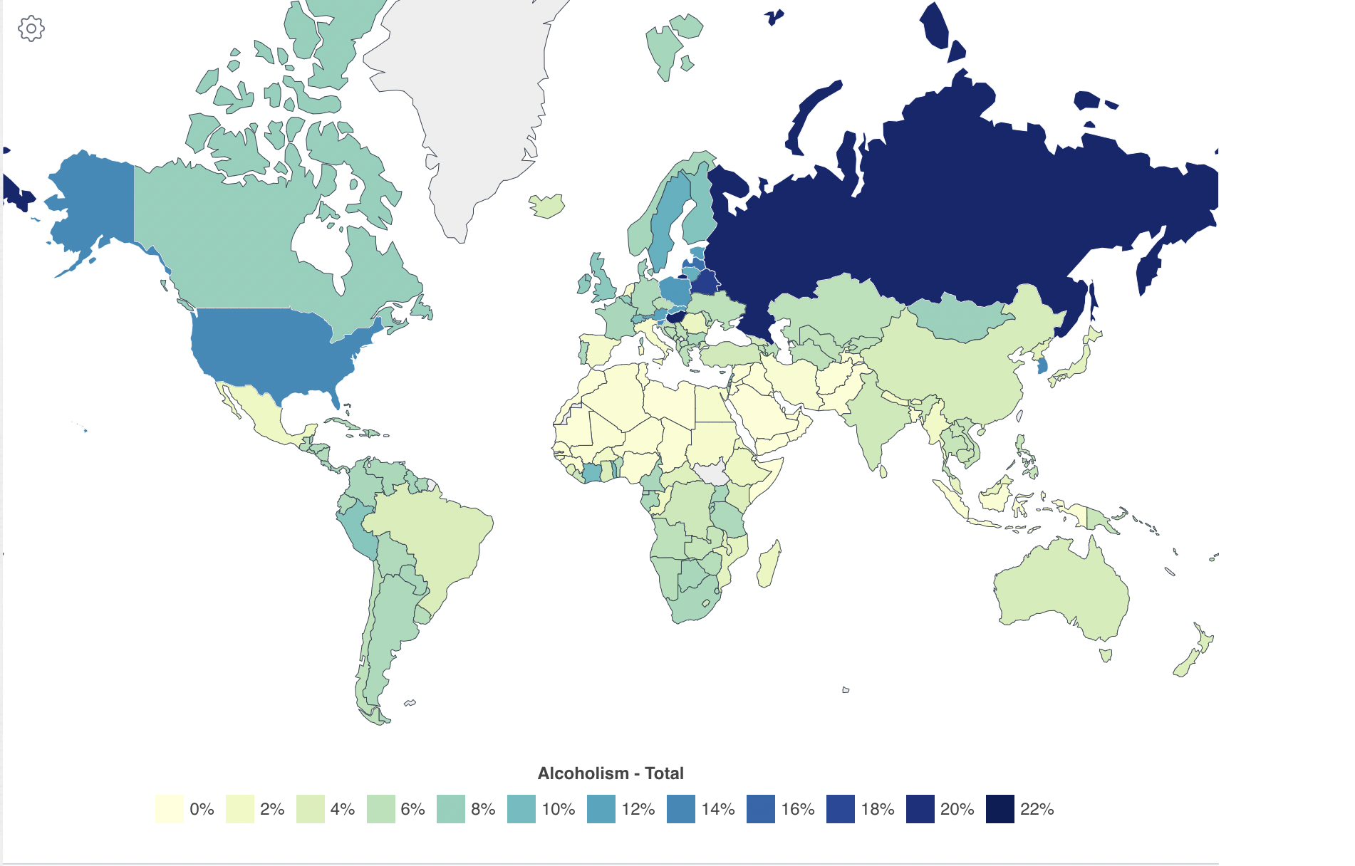 zemlje koje piju najviše alkohola